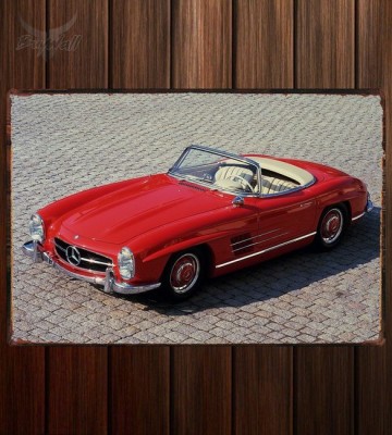 Металлическая табличка Mercedes-Benz 300SL (R198)